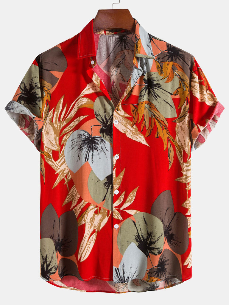 Tropical Print Shirt – HOOOYI
