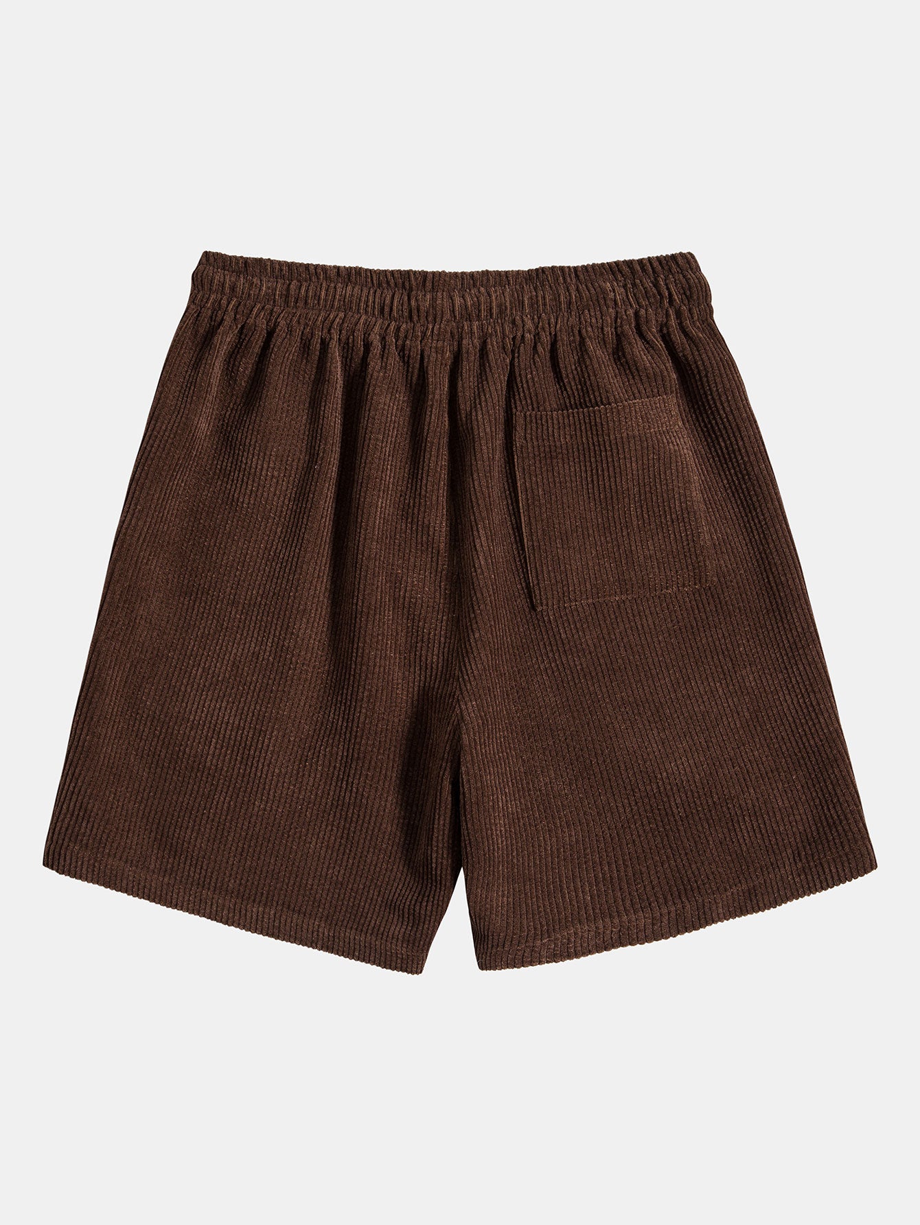Corduroy Solid Shorts