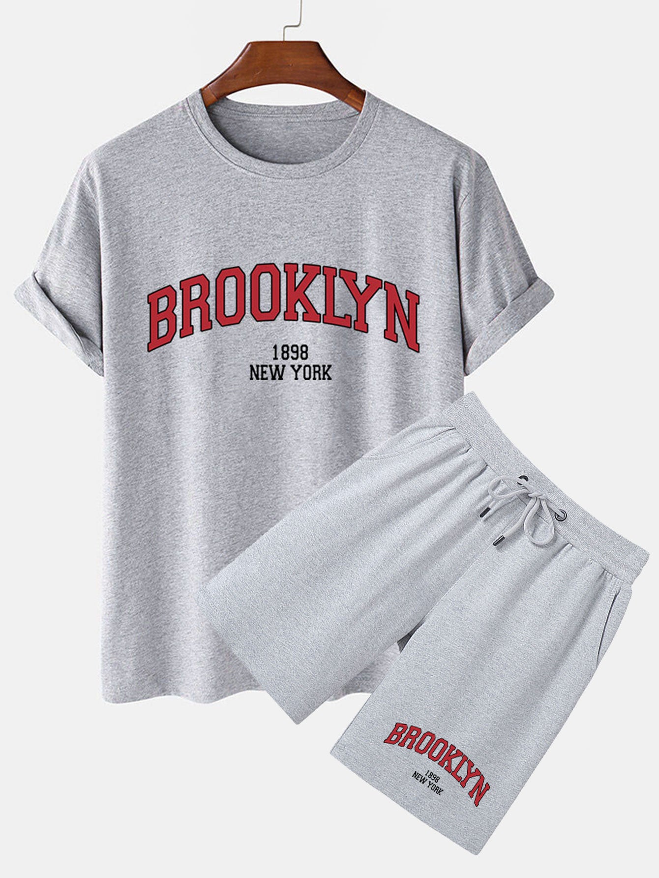 Brooklyn Print T-Shirt & Shorts