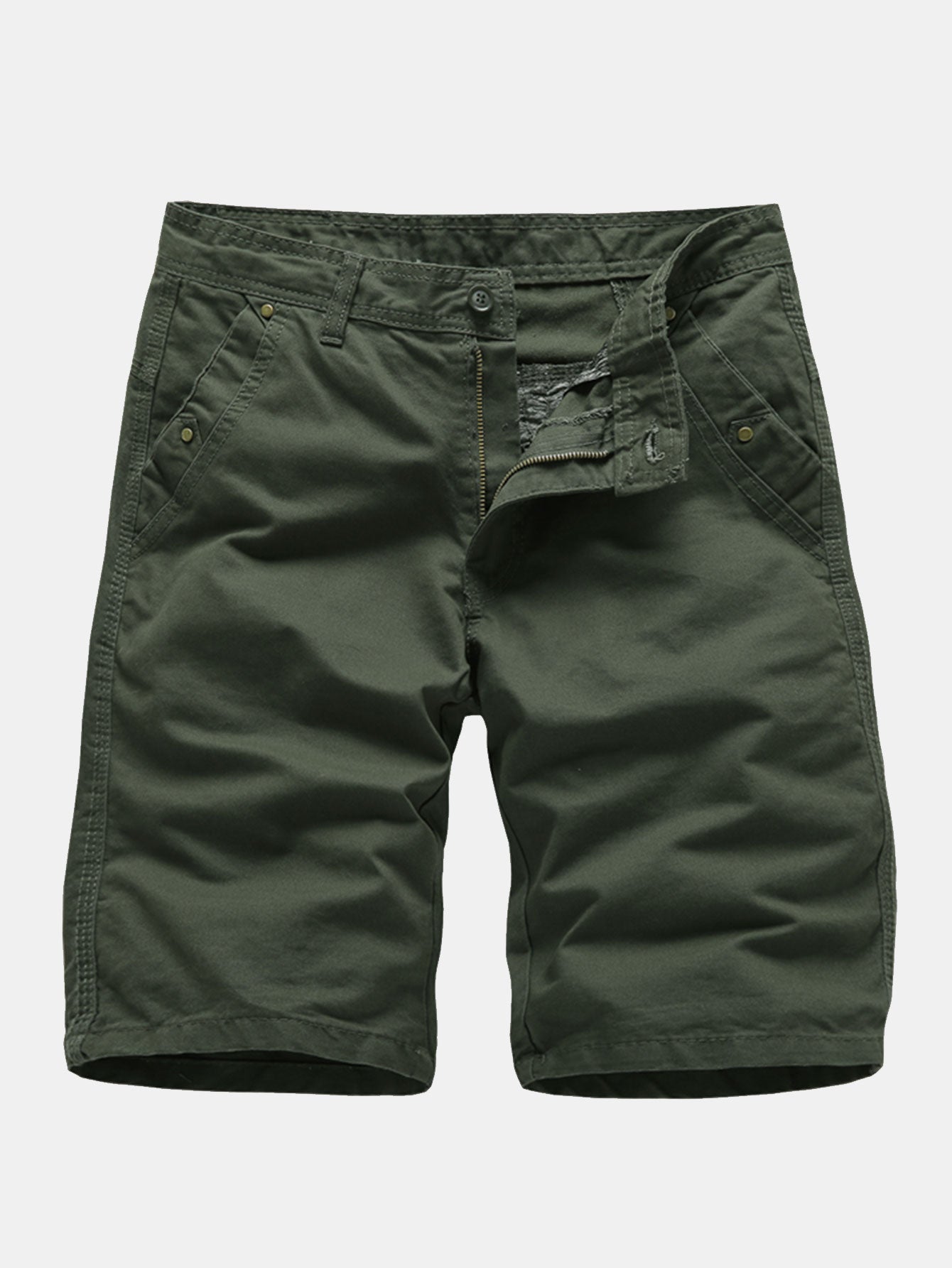 Man Stud Pocket Chino Shorts