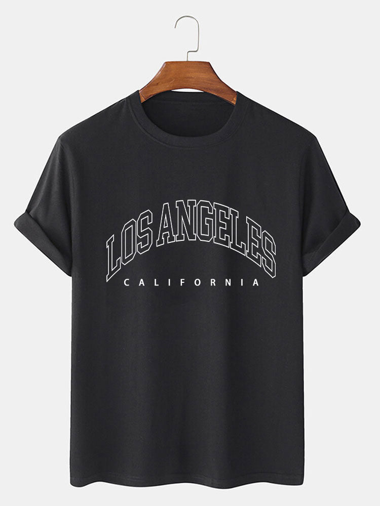 Los Angeles Print T-Shirt & Shorts