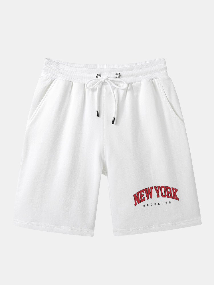New York Print T-Shirt & Shorts