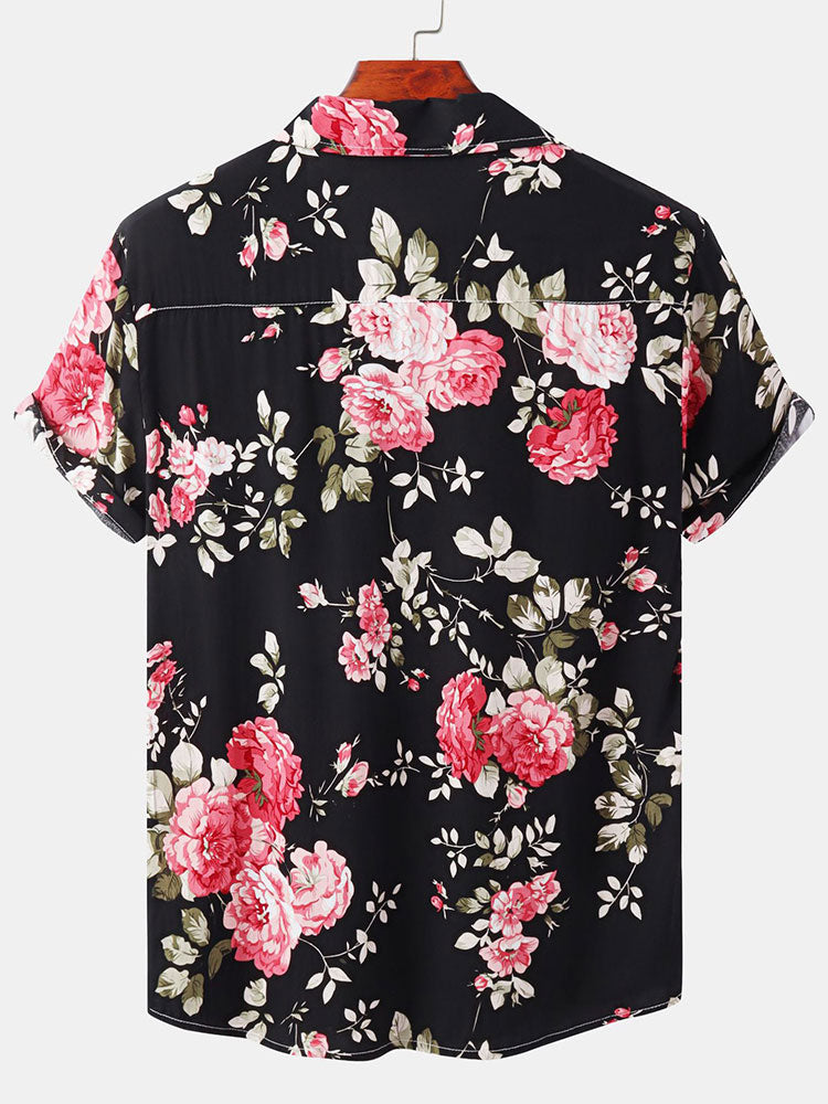 Floral Print Shirt – HOOOYI