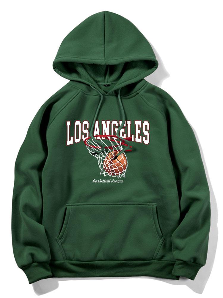 Unisex LA Basketball Club Hooded Sweatshirt